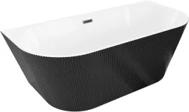 mexen-oris-wanna-wolnostojaca-przyscienna-ryflowana-150-x-75-cm-biala-czar