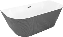 mexen-oris-wanna-wolnostojaca-przyscienna-ryflowana-150-x-75-cm-biala-szar