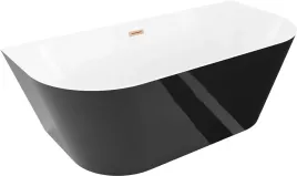 mexen-oval-slim-wanna-wolnostojaca-170x80-cm-biala-czarna-przelew-miedz