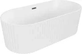 mexen-paola-wanna-wolnostojaca-ryflowana-biala-mat-150x75-gun-gray-szczotka
