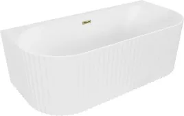 mexen-sella-wanna-wolnostojaca-przyscienna-ryflowana-biala-mat-150-x-75