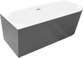 mexen-silo-wanna-wolnostojaca-lewa-170x80-cm-biala-szara-przelew-zloty