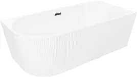 mexen-silo-wanna-wolnostojaca-narozna-prawa-170x80-cm-biala-przelew-czarny