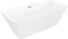 mexen-tava-wanna-wolnostojaca-ryflowana-170-x-75-cm-biala-przelew-gun-met