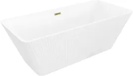 mexen-tava-wanna-wolnostojaca-ryflowana-170x75-cm-biala-przelew-zloty