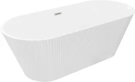 mexen-yara-wanna-wolnostojaca-ryflowana-170x75-cm-biala-przelew-nikiel