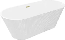 mexen-yara-wanna-wolnostojaca-ryflowana-170x75-cm-biala-przelew-zloty