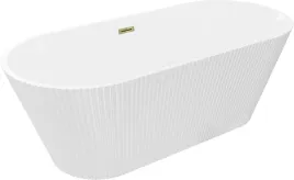 mexen-yara-wanna-wolnostojaca-ryflowana-170x75-cm-biala-przelew-zloty