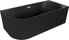 mexen-gia-wanna-wolnostojaca-narozna-ryflowana-prawa-czarna-mat-170-x-80