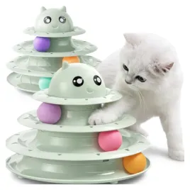 zabawka-interaktywna-dla-kota-wieza-karuzela-kuleczki-pileczki