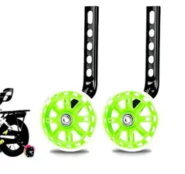 kolka-boczne-podporowe-do-roweru-led-dla-dzieci-zielone