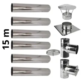 komin-wklad-kominowy-kwasoodporny-fi-130-dl-15m-zestaw-rur-na-gaz-i-pellet