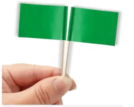 wykalaczki-mini-flagi-zielone-10-sztuk