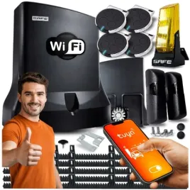 naped-do-bramy-przesuwnej-zestaw-automat-piloty-silownik-lampa-800-kg-wifi