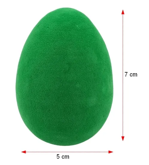 jajko-flokowane-7-cm-zielone-stan-nowy