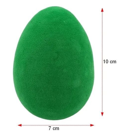 jajko-flokowane-10-cm-zielone-stan-nowy