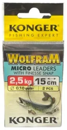 przypon-wolfram-konger-micro-15cm-25kg-2szt