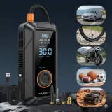 kompresor-akumulatorowy-150psi-12v-pompka-samochodowa-lcd-auto-stop-do-opon-marka-farrot-stan-nowy-kod-producenta-bezprzewodowy-pl01