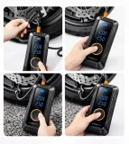 kompresor-akumulatorowy-150psi-12v-pompka-samochodowa-lcd-auto-stop-do-opon-marka-farrot-kod-producenta-bezprzewodowy-pl01-stan-nowy