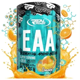 real-pharm-eaa-420-g-orange-aminokwasy-regeneracja-odbudowa-ciezki-trening