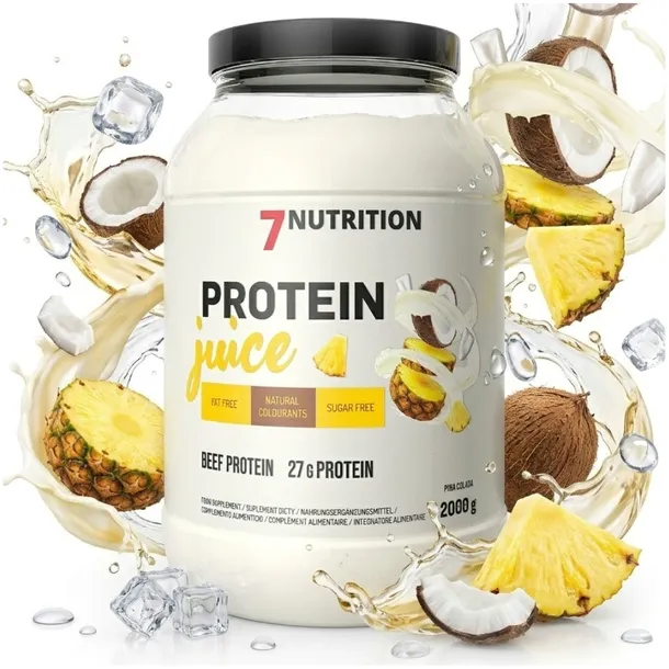 7NUTRITION PROTEIN JUICE BEEF 2000G PINA COLADA BIAŁKO WOŁOWE ODŻYWKA