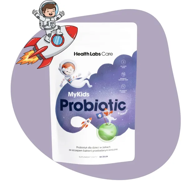 Health Labs Care MyKids Probiotic 60 żelek PROBIOTYK dla dzieci w żelkach