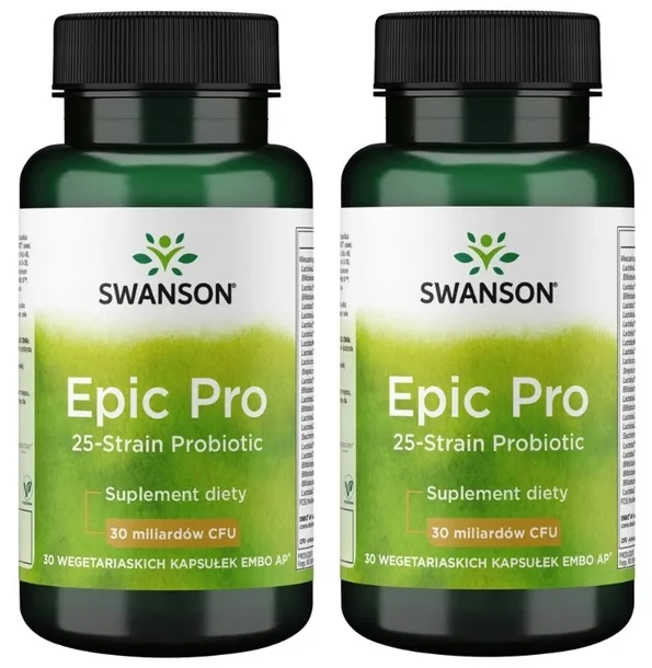 Swanson Epic Pro 25-Strain 30kaps PROBIOTYK JELITA