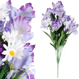 bukiet-14-galazek-z-irysami-i-margaretkami-50-cm