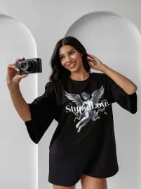 t-shirt-damski-oversize-olavoga-forest-moss-czarny-uniwersalny