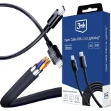 kabel-3mk-usb-typ-c-apple-lightning-12-m-czarny