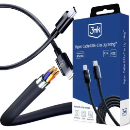 kabel-3mk-usb-typ-c-apple-lightning-12-m-czarny