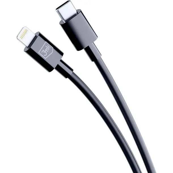 kabel-3mk-usb-typ-c-apple-lightning-12-m-czarny-marka-3mk