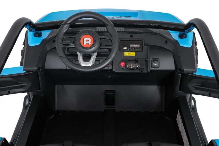 auto-terenowe-racing-road-2000-niebieski-na-akumulator-dla-dzieci-gratisy-stan-opakowania-oryginalne