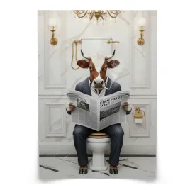 plakat-do-wc-lazienki-krowa-w-garniturze-w-toalecie-abstrakcja-50x70