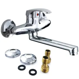 bateria-kuchenna-zlewozmywakowa-scienna-obrotowa-dluga-wylewka-zestaw