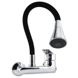 czarna-bateria-kuchenna-scienna-elastyczna-wylewka-2-tryby-strumienia-flex