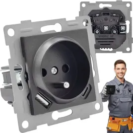 kontakt-gniazdo-elektryczne-z-bolcem-do-ramki-pojedyncze-czarne-usb-c-fi60