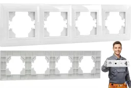 ramka-poczworna-biala-do-kontaktow-gniazdek-wylacznikow-wlacznik-bialy