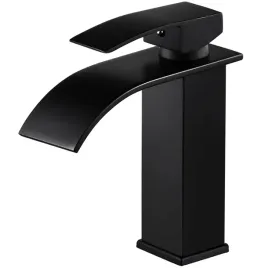 czarna-bateria-umywalkowa-nablatowa-wodospad-kaskada-cubic-kran-do-umywalki