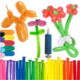 balony-do-modelowania-skrecania-100-szt-pompka