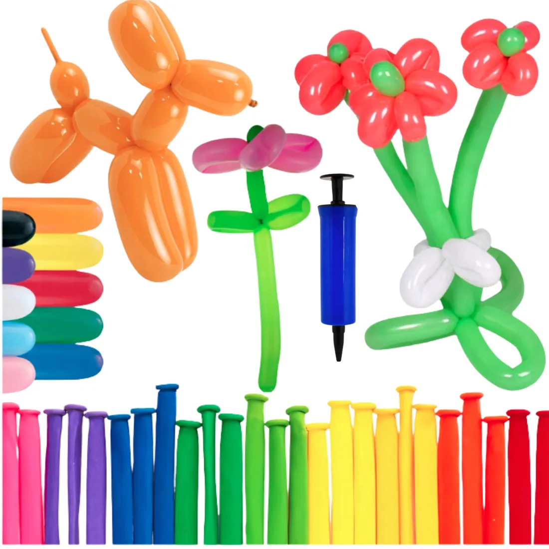 balony-do-modelowania-skrecania-100-szt-pompka-grube-wytrzymale