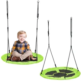 hustawka-ogrodowa-dla-dzieci-bocianie-gniazdo-100-cm-zielona