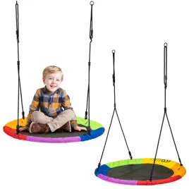 hustawka-ogrodowa-dla-dzieci-bocianie-gniazdo-100-cm-kolorowa