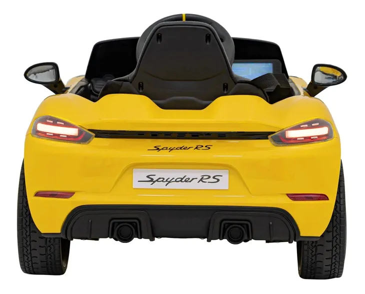 auto-porsche-spyder-rs-718-mp4-zolty-na-akumulator-dla-dzieci-gratisy-szerokosc-pojazdu-66-cm