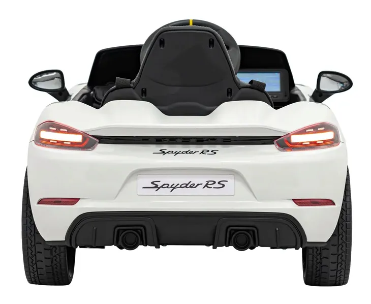 auto-porsche-spyder-rs-718-mp4-bialy-na-akumulator-dla-dzieci-gratisy-szerokosc-pojazdu-66-cm