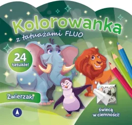 kolorowanka-z-tatuazami-fluo-zwierzaki
