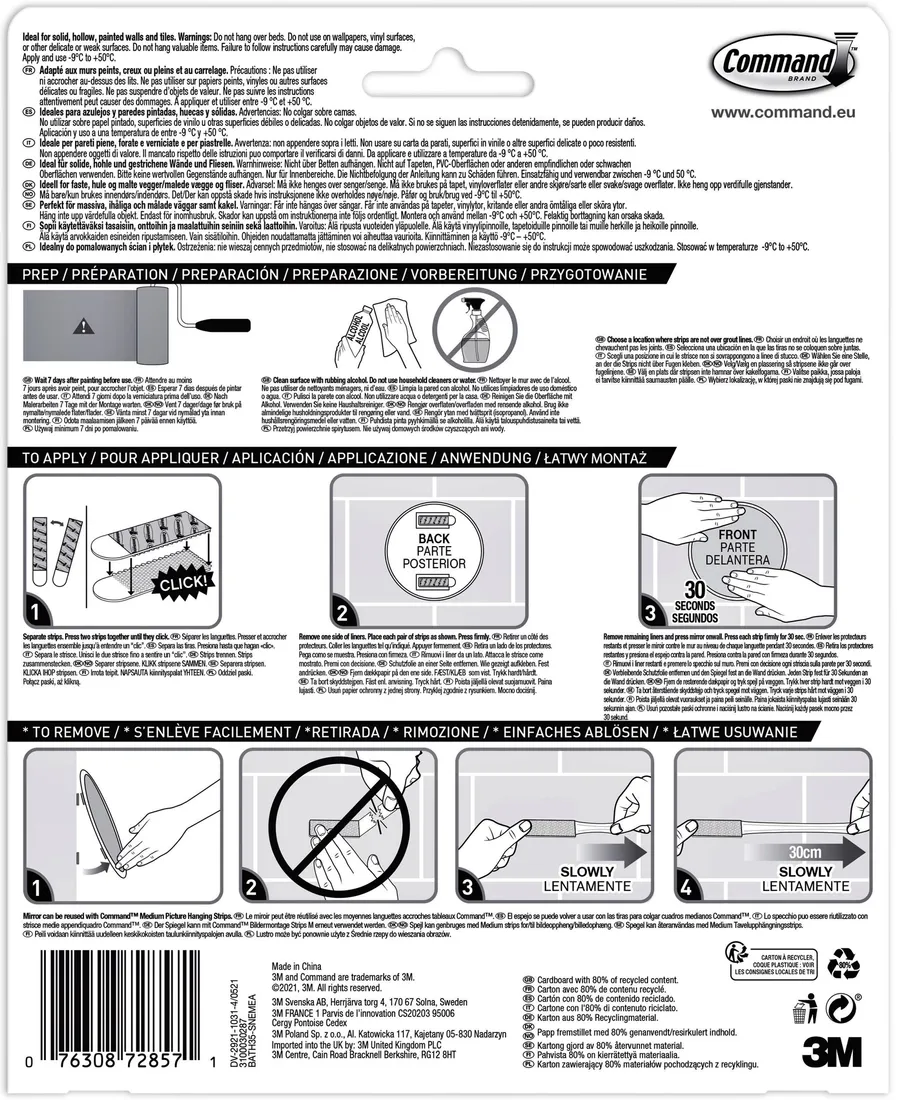 lustro-scienne-command-kolo-15-x-15-mm