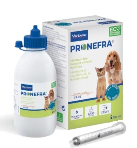 VIRBAC PRONEFRA zawiesina doustna niewydolność nerek dla psa i kota 180 ml