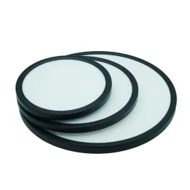 plaski-okragly-plafon-modul-led-czarny-rant-do-korytarza-zmienna-barwa-cct