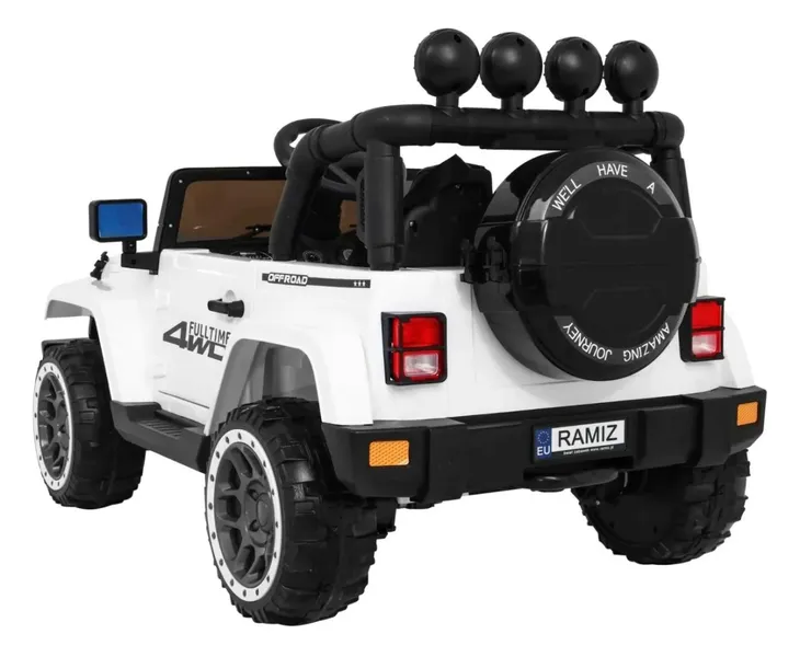 auto-terenowe-full-time-4wd-bialy-na-akumulator-dla-dzieci-gratisy-dlugosc-pojazdu-112-cm